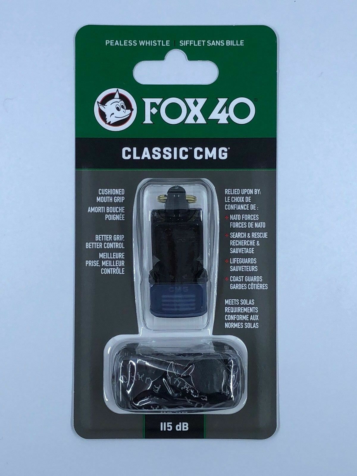 Fox 40 Classic CMG Whistle Official Coach Safety Alert Rescue W/ LANYARD