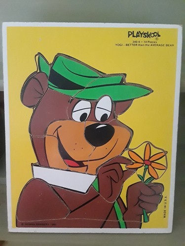 4 Playskool Vintage Puzzles