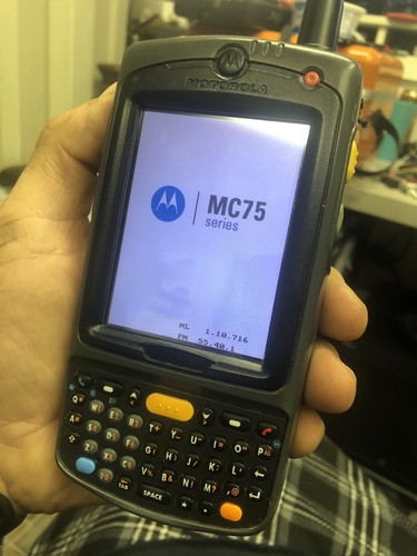 Symbol Motorola MC7596-PZCSKQWA9WR Mobile Computer Scanner, Charger+