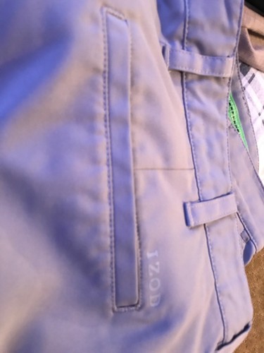 IZOD GOLF GREY SHORTS MENS SIZE 38 NWOT