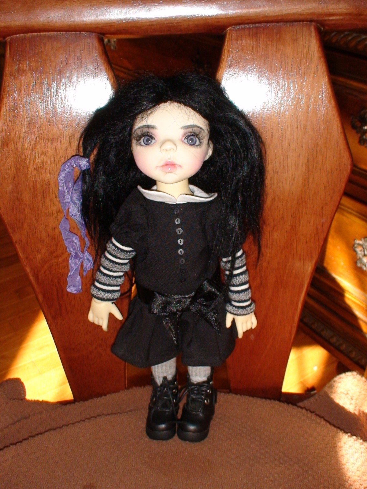 Kim Lasher BJD YOSD  VIOLET 11 Inches RARE!