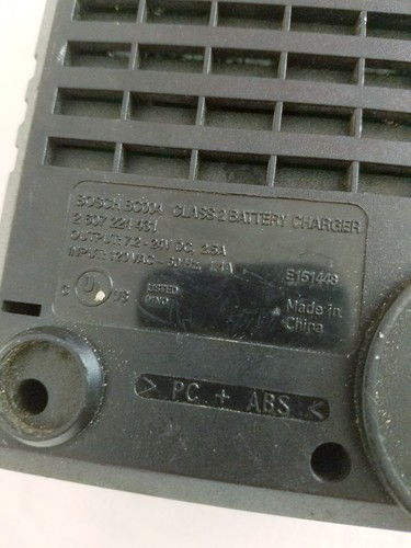 Bosch BC004  7.2-24V Battery Charger (1 hour battery charger)