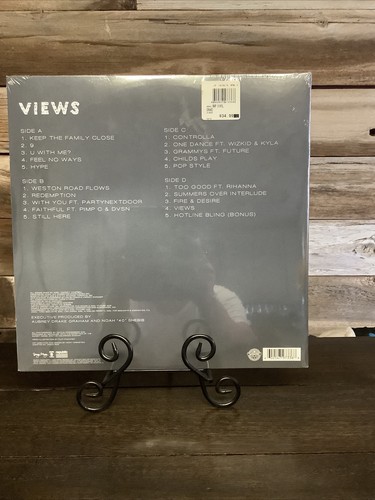 Drake Views Vinyl LP, New Sealed