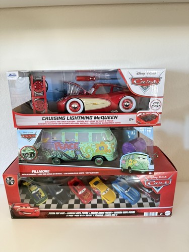 JADA DISNEY PIXAR CARS LIGHTNING MCQUEEN 1/24 DIECAST with TIRE