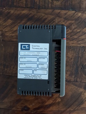 Control Technology Inc 16 channel VDC Output Module 2491
