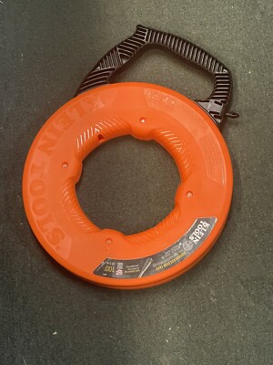 *New* Klein Tools 100 ft. Non-Conductive Fiberglass Fish Tape 56371