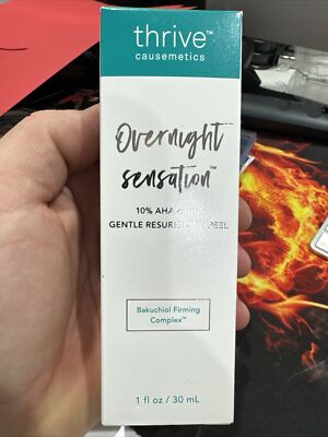 THRIVE CAUSEMETICS Overnight Sensation Gentle Resurfacing Peel Mask 1 oz