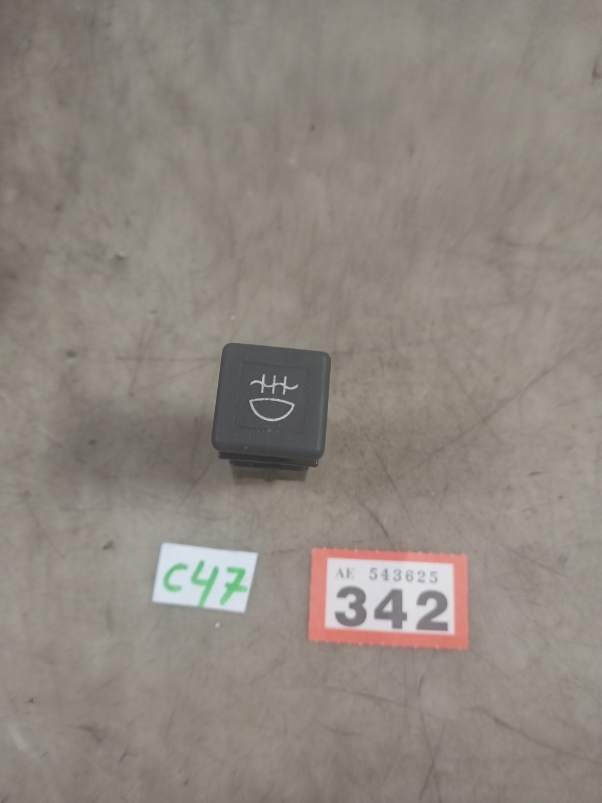 PEUGEOT 405 FOG LIGHT SWITCH #C47.342