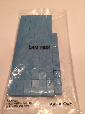 Learning Resources Blue Plastic 100 One Count Numbers New