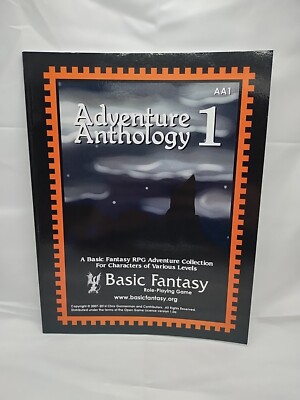 Adventure Anthology 1 Basic Fantasy Role-Playing Game RPG Book