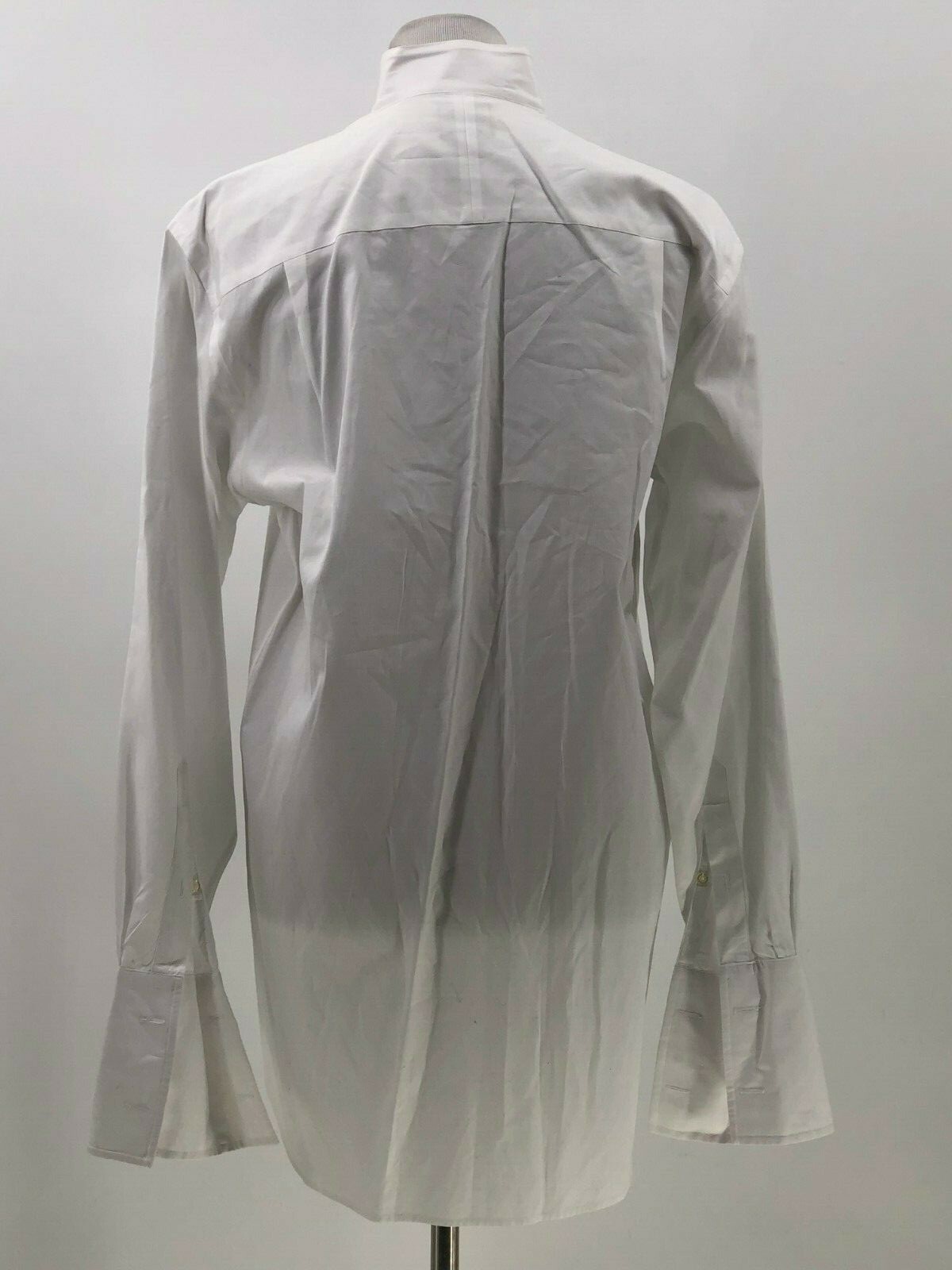 JOS A BANK TUXEDO PLEATED FORMAL WHITE DRESS SHIRT MENS SIZE 14 1/2-33 H62