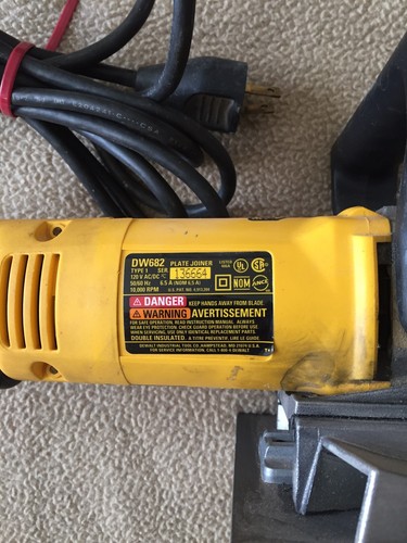 DeWalt DW682 6.5 Amp Heavy Duty Biscuit Cutter Plate Joiner