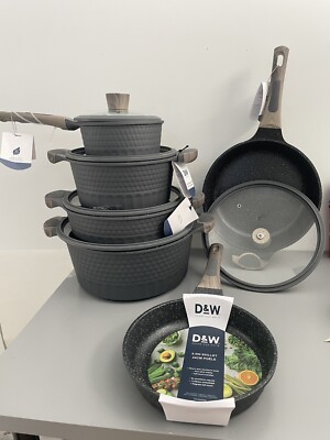 D&W Cookware premium collection of 11 pieces
