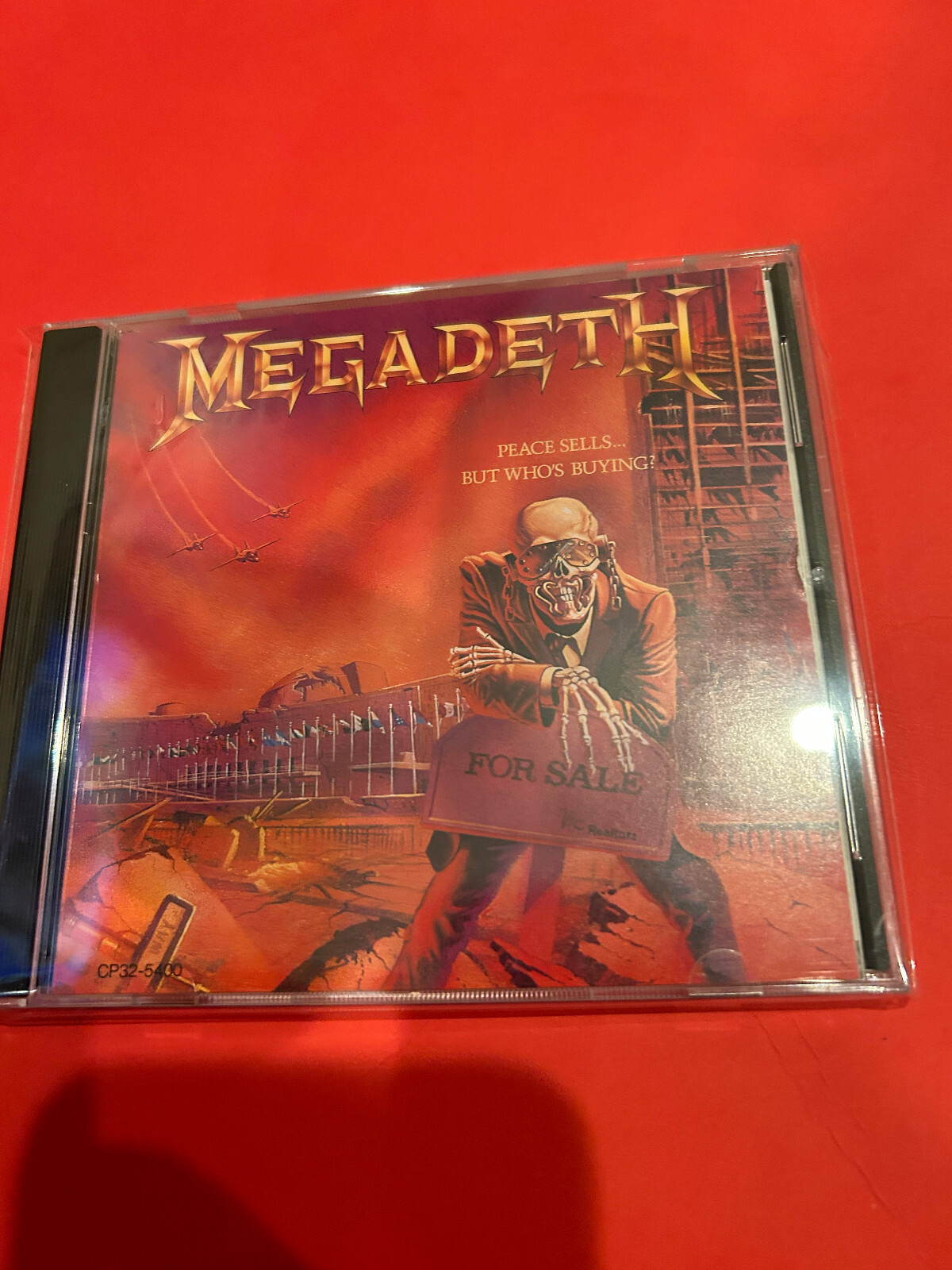 メガデス　CP32-5400 Megadeth Peace Sells But Who's Buying 1987 Japan Vintage