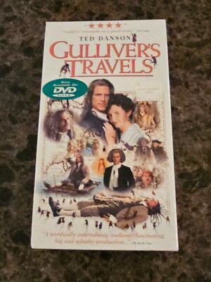 BRAND NEW Gulliver's Travels (VHS; 1996) Ted Danson RARE Sealed OOP