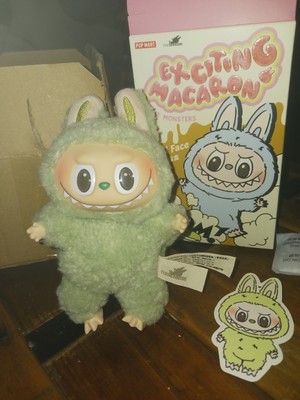 Authentic LABUBU - THE MONSTERS - Exciting Macaron - Sesame