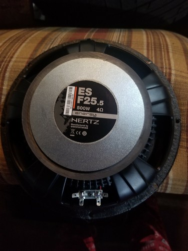 Two Hertz subwoofers 10inch ES F25.5