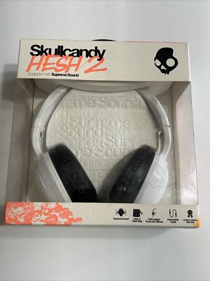 Skullcandy Hesh 2 Wired Head Phones - White