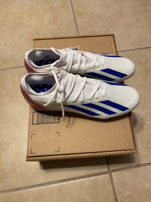 Adidas X Crazyfast USA.3 FG Red White Blue USA Soccer Cleats Mens Size 13 IG0665