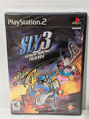 Sly 3: Honor Among Thieves (Sony PlayStation 2, 2005) PS2 Black Label NEW