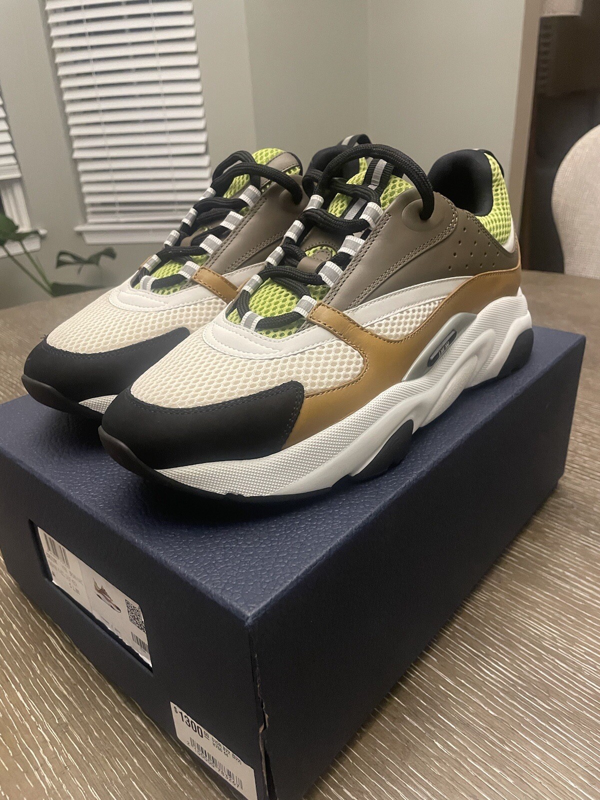 Size 11 - Dior B22 Brown/ Green | eBay