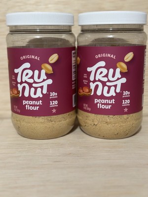 Lot Of 2-Original Tru But Peanut Flour Non GMO Gluten Free Exp 5/25