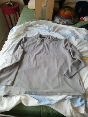 Quieti Textured Quarter-Zip Pullover xxl 