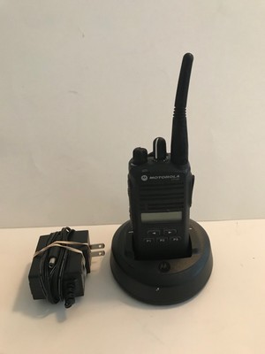 Motorola CP185 Two Way Radio UHF 435-480mhz 16 Ch 4Watt AAH03RDF8AA7AN w/battery. Buy it now for 87.95