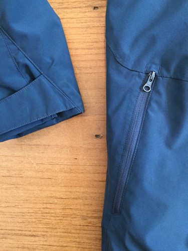 Scott Outerwear Junior Boys Girls Blue Snow Ski Jacket Insulated Hooded L Large