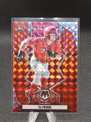 2022 Panini Mosaic Red Prizm TJ Friedl RC #216 | eBay 2022 Panini Mosaic Red Prizm TJ Friedl RC #216 | eBay