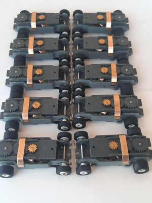 10 Long Wheelbase Auto World Thunderjet Slot Car Chassis Run on Aurora AFX Tyco