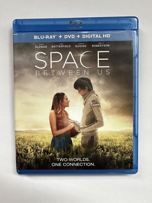 The Space Between Us (Blu-ray + DVD + Digital HD) DVDs- 2 Discs