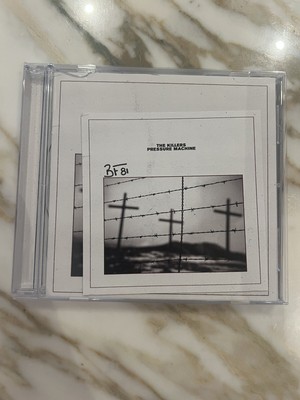 The Killers - Pressure Machine CD + Art Card SIGNED by Brandon Flowers