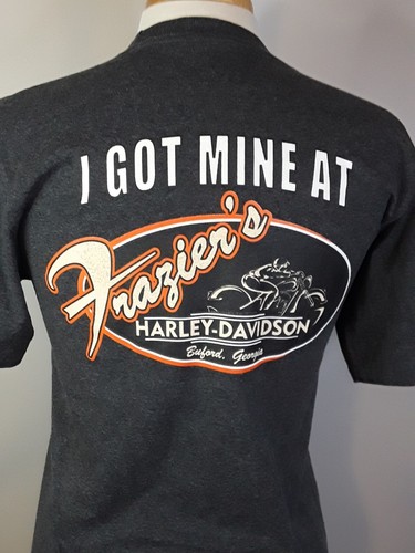 Harley-Davidson Tシャツ Frazier's Buford Frazier Harley-Davidson Buford Georgia Graphic Black Mens
