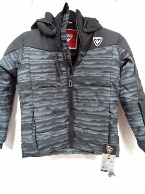 rossignol ski/ snowboarding jacket boys small Detachable Hood #6a1c