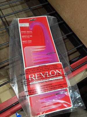 Revlon Essentials 2 Piece Tangle Free Comb Set Detangler Comb
