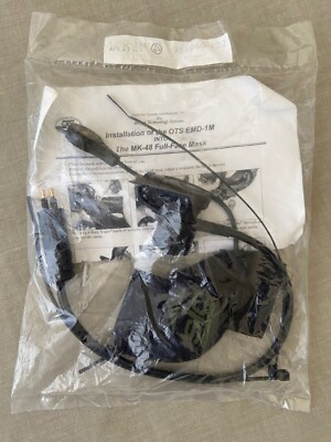 OTS EMD-1M Ear Mic Assembly MK-48 Full Face Dive Mask DEVGRU SEAL Navy SOCOM