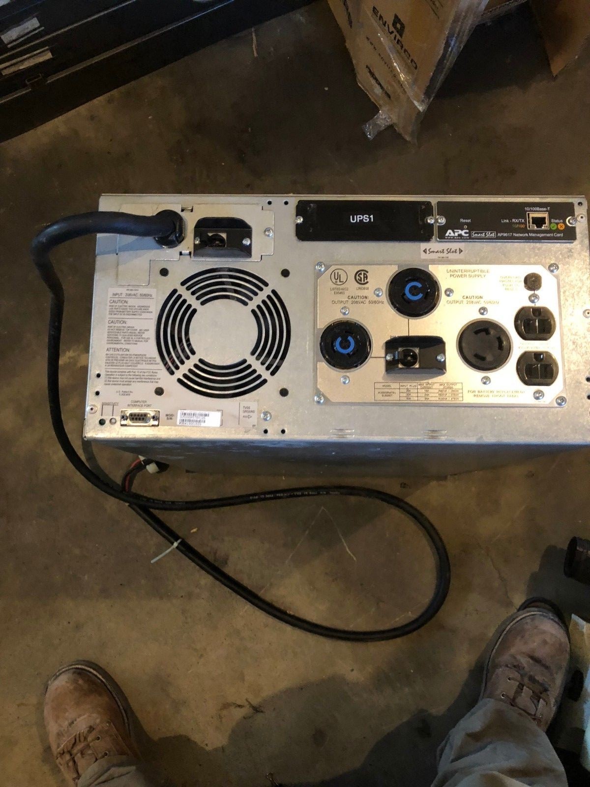 APC Smart UPS SU5000R5TBX120 5000VA With Battery