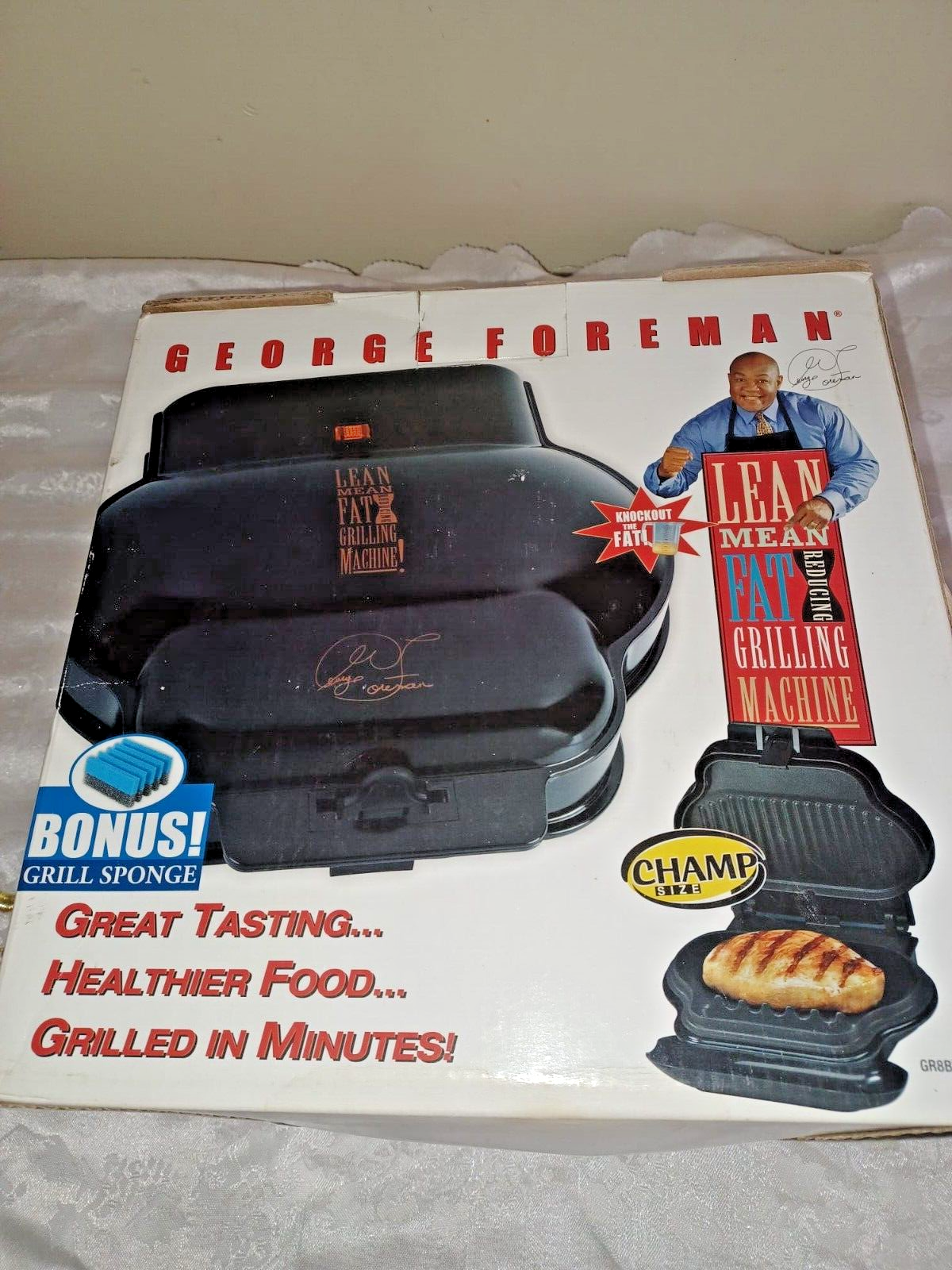 GEORGE FOREMAN グリル George Foreman Lean Mean Fat Reducing Grilling Machine
