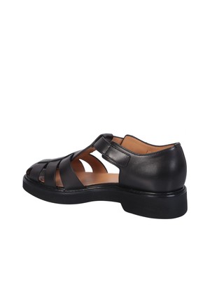 Pre-owned Church's Hove Black Sandals