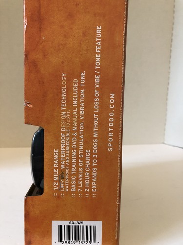SportDOG SD-825 SportHunter 825 Dog Training Collar Remote Shock 1/2 Mile Range