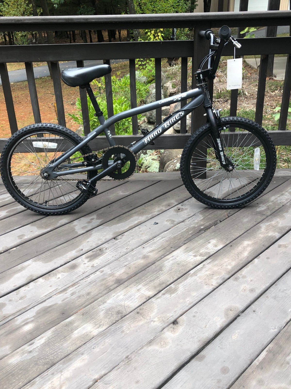 Haro Back trail X2 BMX Bike grey and black | eBay