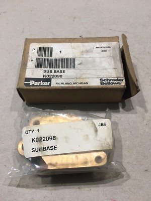Parker Sub Base K022098 New in the box