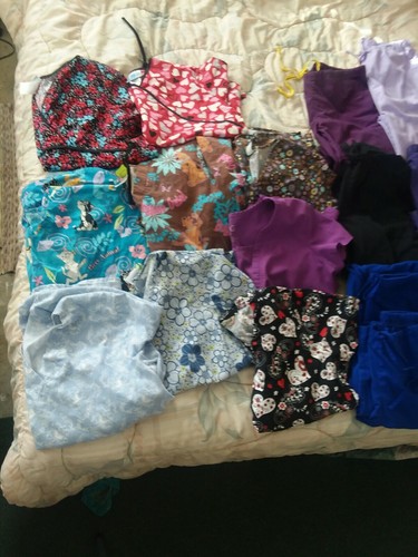 Scrub uniforms scrub tops and bottoms huge lot of scrub uniforms