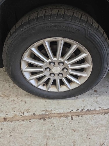 Used Wheel fits: 2012 Buick Enclave 19x7-1/2 15 spoke bright finish opt P64 Grad