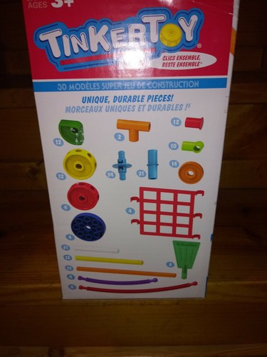 Tinker Toys Snaps Together Stays Together