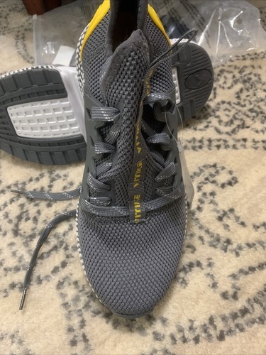 Vitike Gray & Yellow Shoes Youth Size39 Basketball Hiking Tennis Running Sneaker