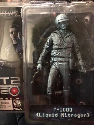MINT Terminator 2 Judgement Day T-1000 Liquid Nitrogen Nec Action Figure NEW . 