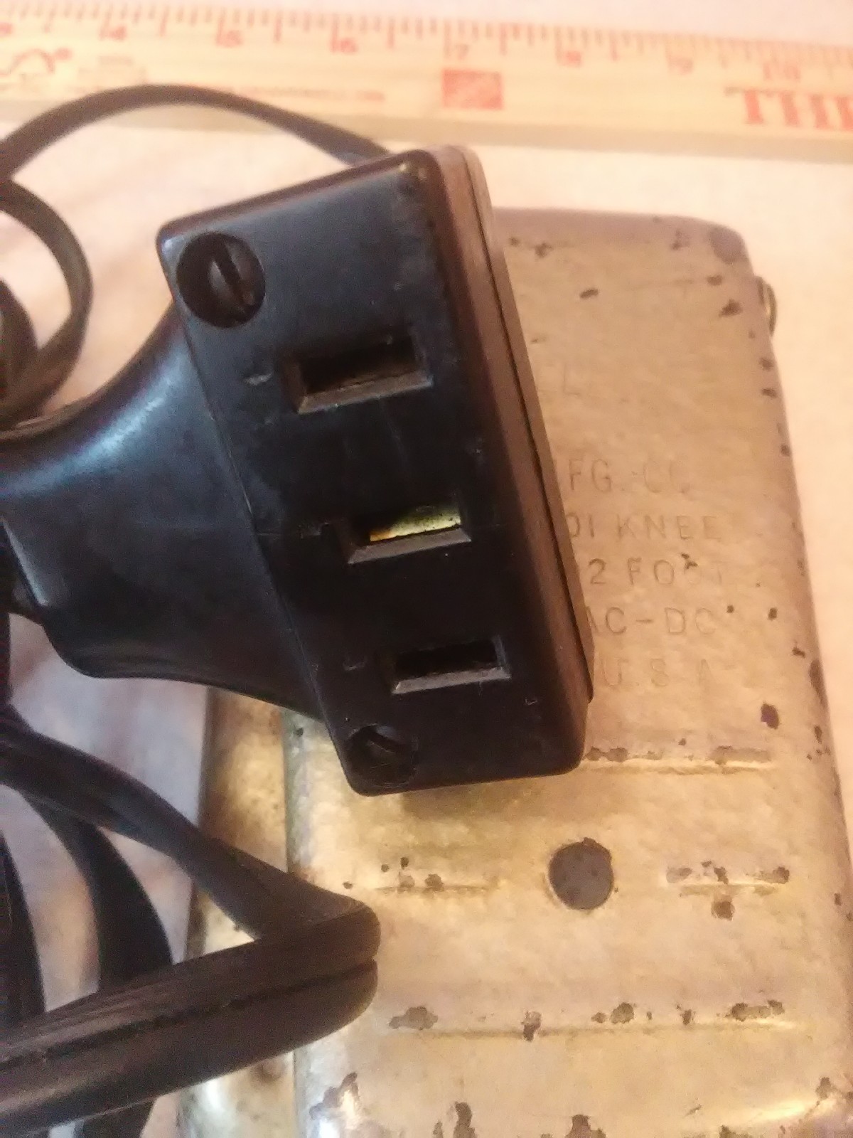 Vintage Sewing Machine Pedal Mercury 701 Knee 702 Foot Motor 1A 115V Singer