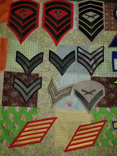 Vintage U.S. MILITARY Lot of PATCHES RIBBON BARS PINS MEDALS, navy, army marines